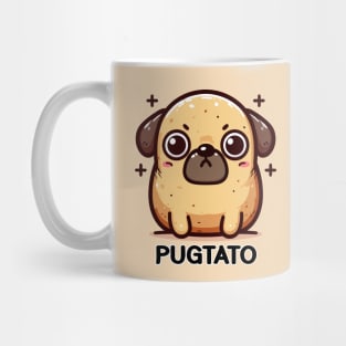 Pugtato Potato Pug Mug